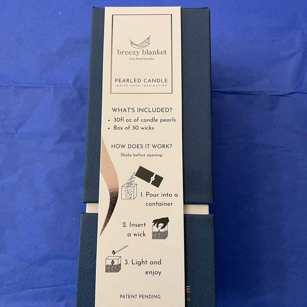 Foton Brand Pearled Candle Set